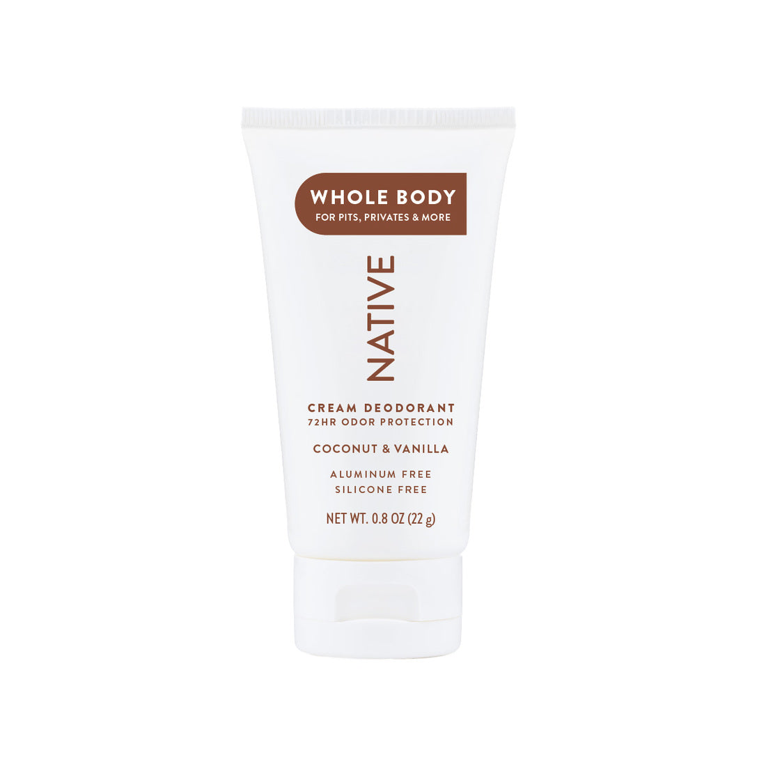 Native Coconut & Vanilla Whole Body Cream - 0.8oz/24pk