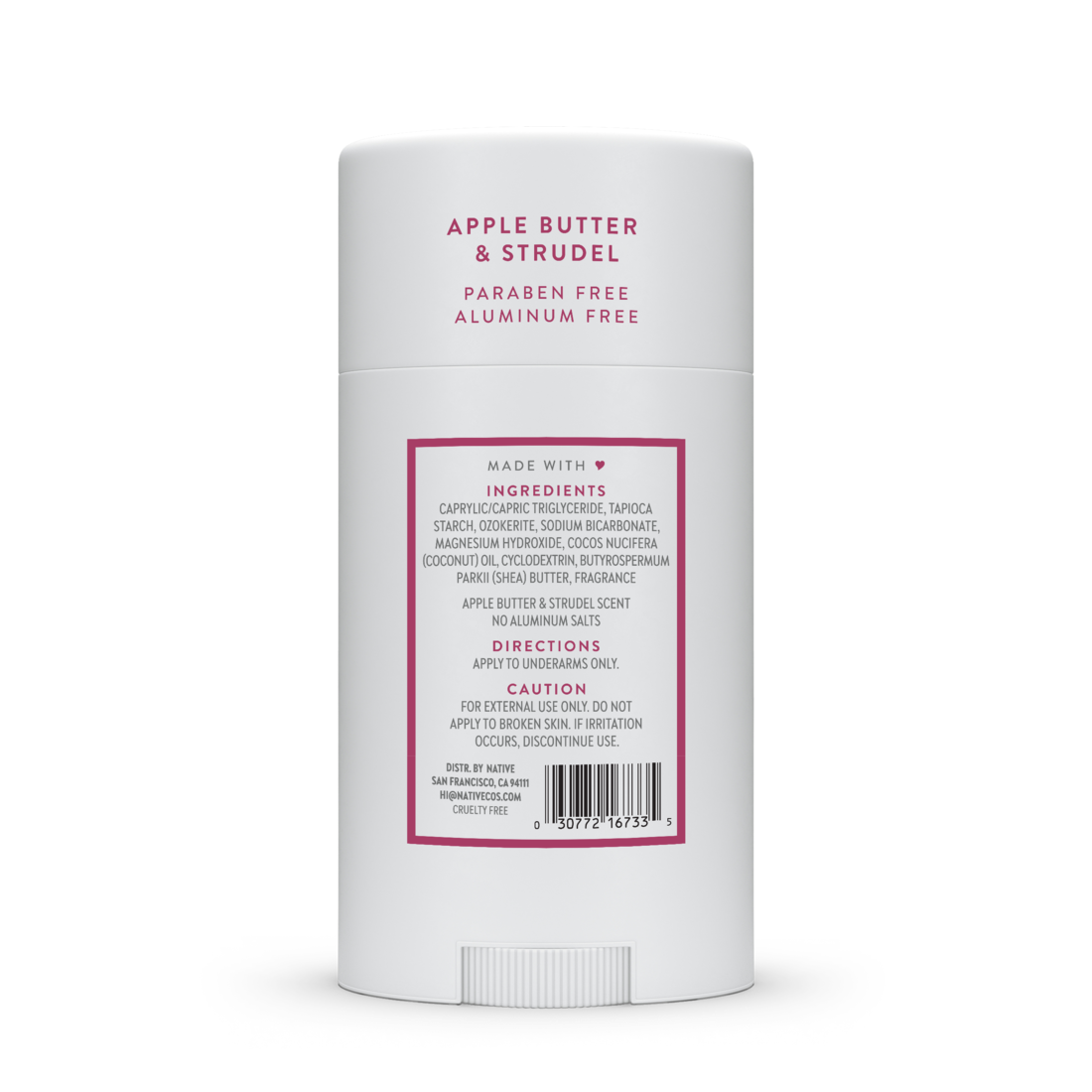 Native Apple Butter & Strudel Deodorant - 2.65oz/12pk