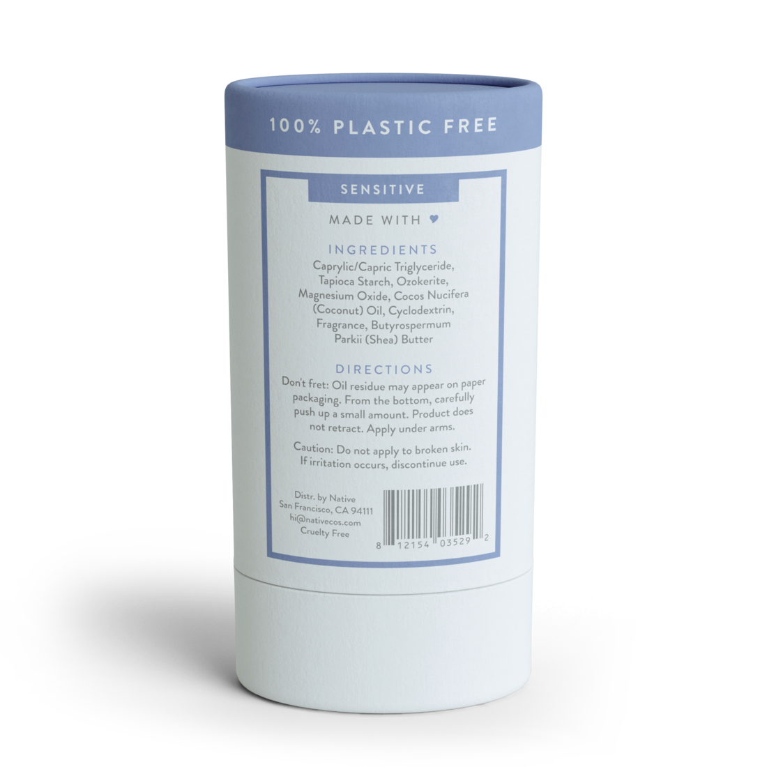 Native Cotton & Lily Sensitive Deodorant - 2.65oz/9pk