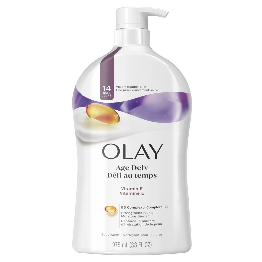 Olay Age Defying Body Wash with Vitamin E - 33oz/4pk