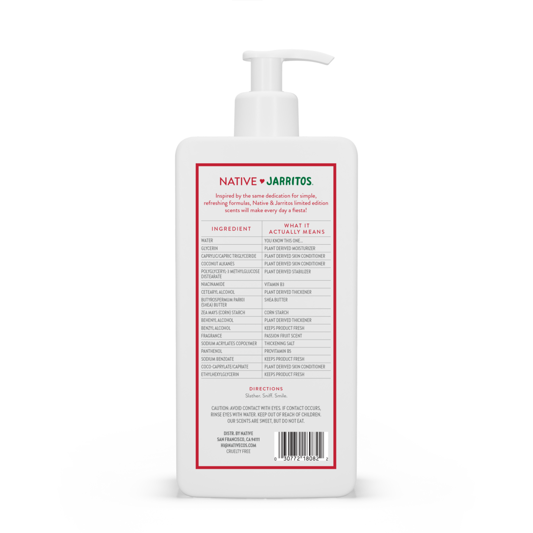 Native Passionfruit Hair & Body Lotion - 16.5oz/6pk