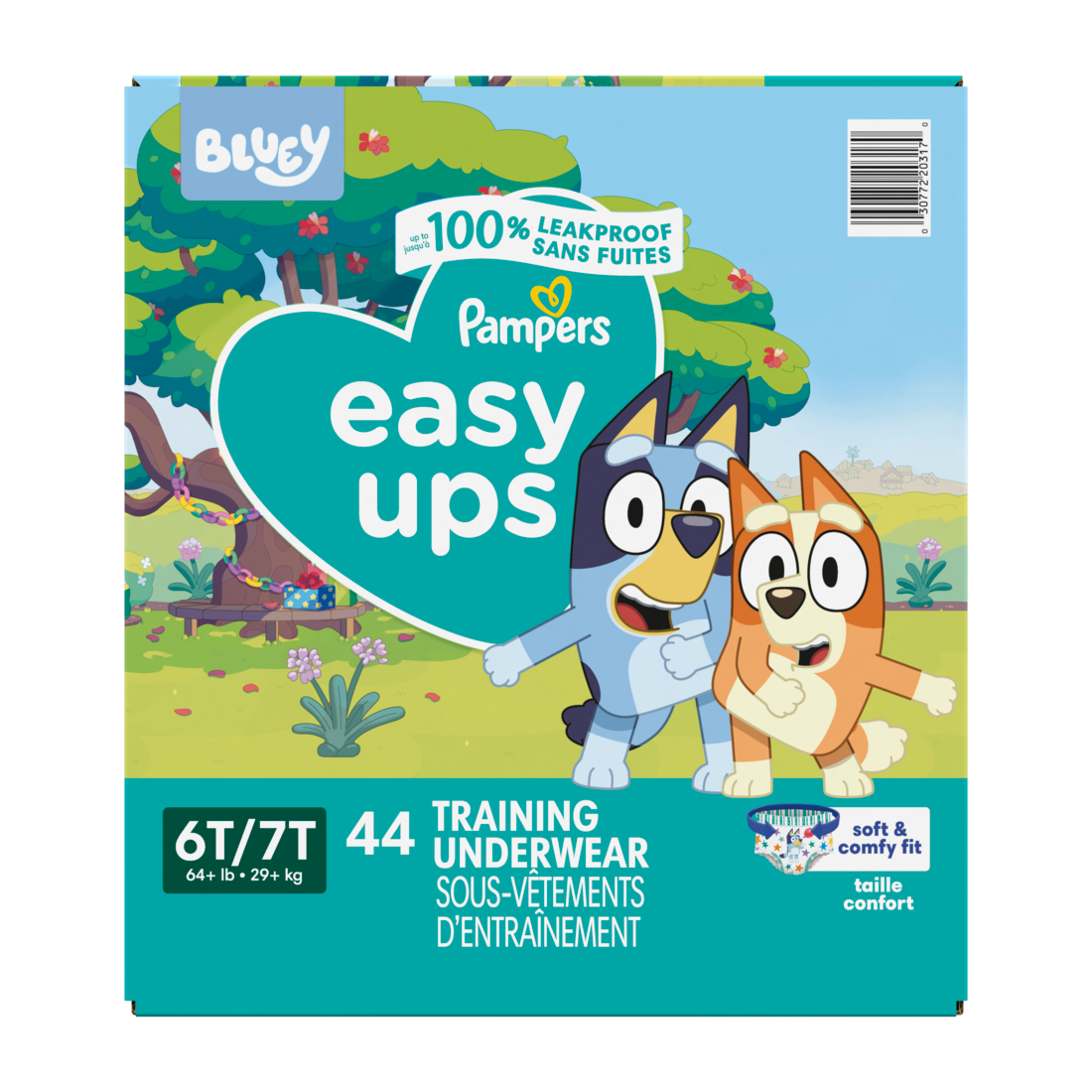 Pampers Easy Ups Training Underwear Boys Size 8 6T-7T - 44ct/1pk