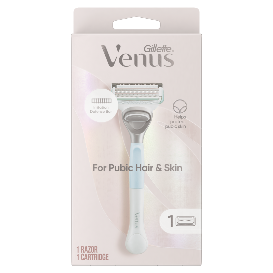 Gillette Venus for Pubic Hair and Skin Women's Razor - 1ct/36pk