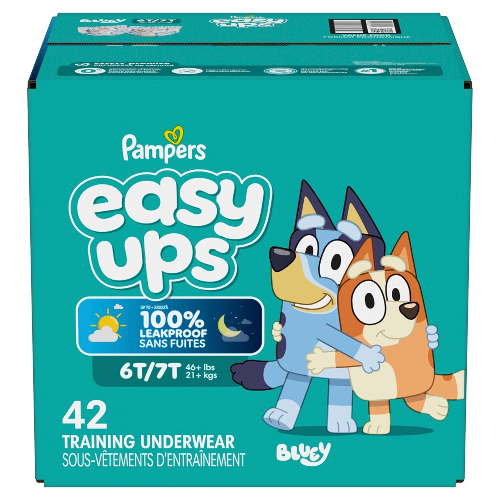 Pampers Easy Ups 6T-7T Value Bluey - 42ct/1pk