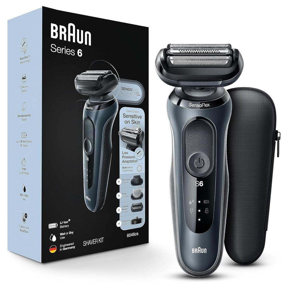 Braun Shaver 6046cs Charging Stand Black - 1box/2pk
