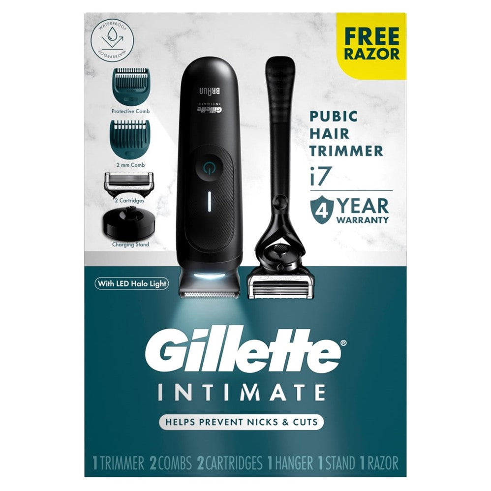 Gillette Intimate i7 Trimmer Razor Pack - 1box/5pk