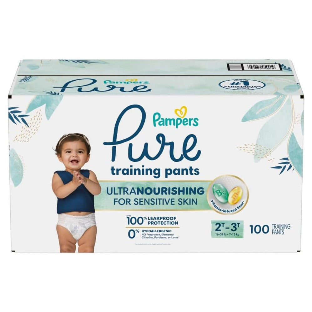 Pampers Pure Pants 2T-3T Enormous Pack - 100ct/1pk