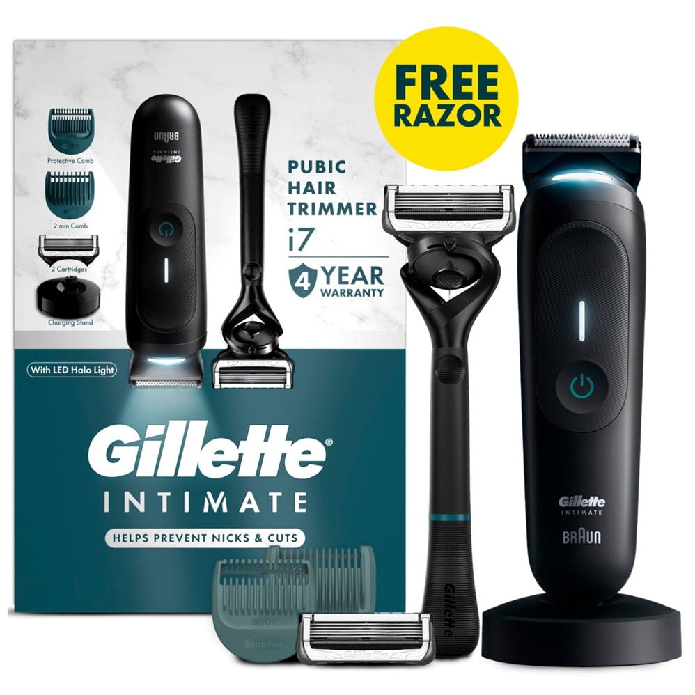 Gillette Intimate i7 Trimmer Razor Pack - 1box/5pk