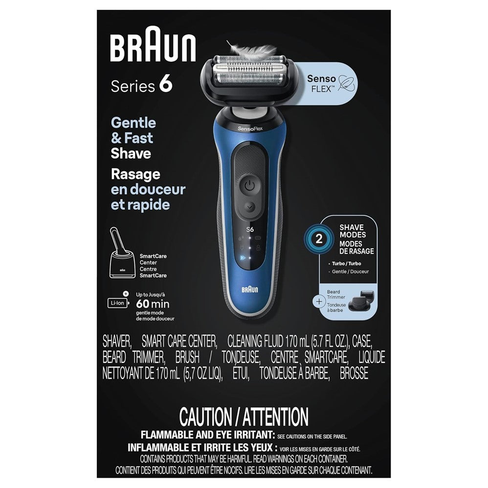Braun Shaver 6175cc System Blue - 1box/2pk