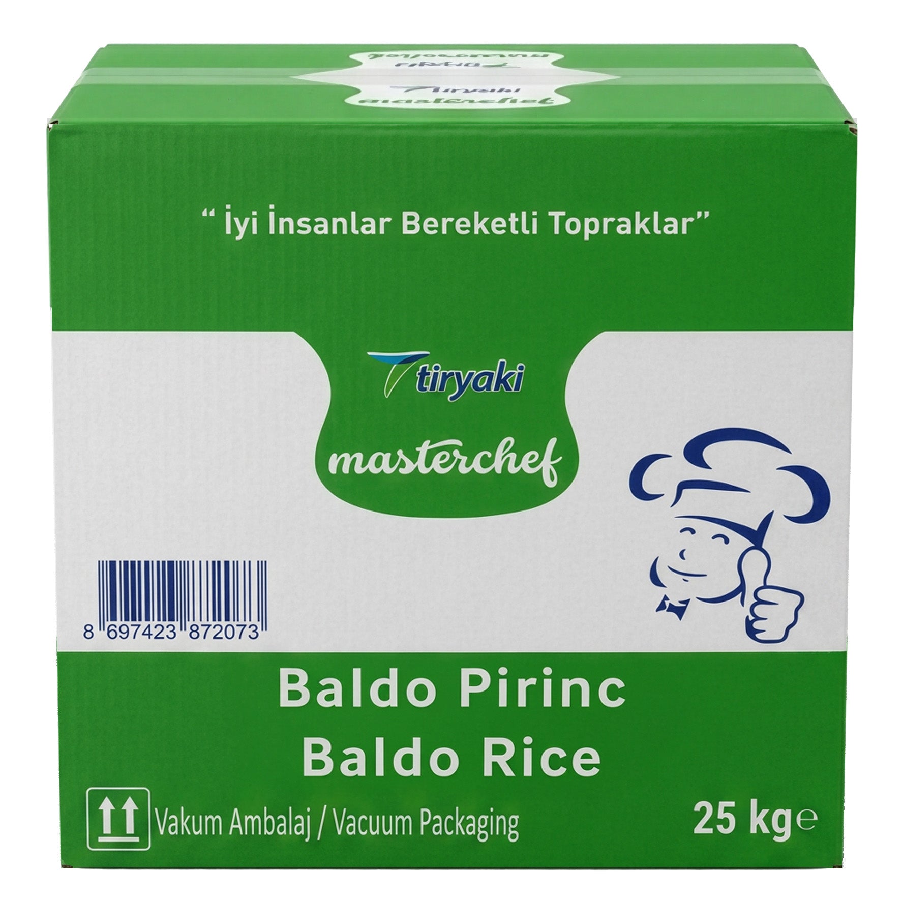 Tiryaki Baldo Rice PP Bags - 25kg/55.12lb/1pk