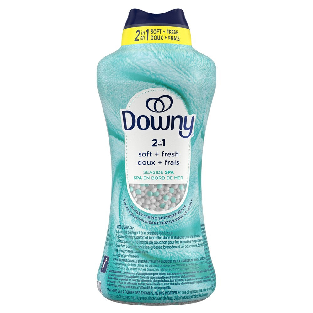 Downy 2-in-1 Soft + Fresh Fabric Softener Seaside Spa - 32.1oz/8pk