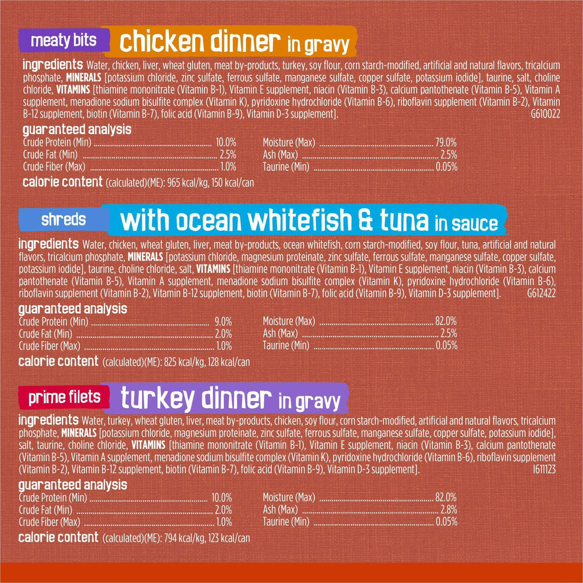 Purina Friskies Gravy Pleasers Variety Pack Adult Wet Cat Food - (60x5.5)oz/1pk