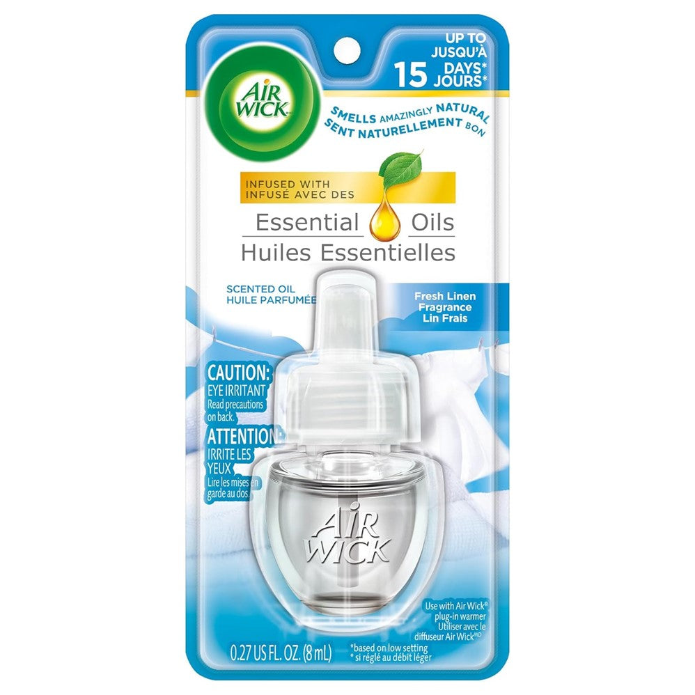 Air Wick Scented Oil - 8mL Fresh Linen - 1ct/16pk