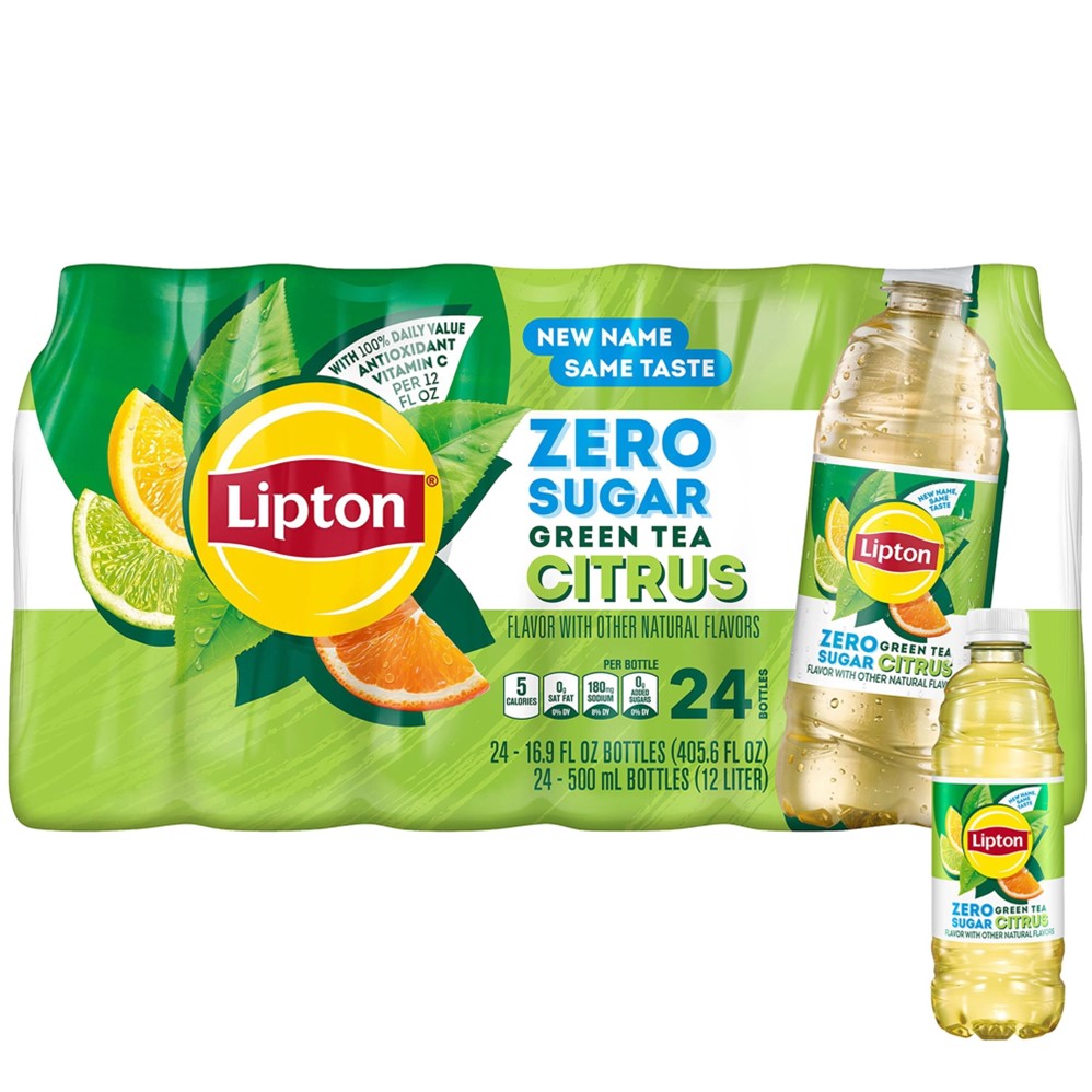 Lipton Diet Green Tea Citrus Iced Tea - 16.9oz/24pk