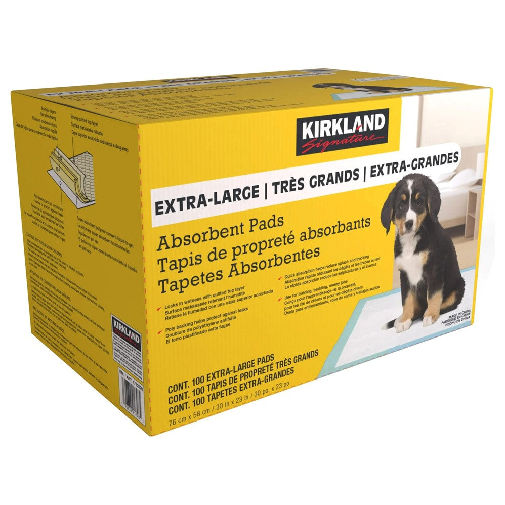 Kirkland Signature Absorbent Multipurpose Pads - 100ct/1pk