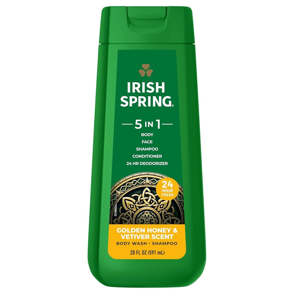Irish Spring Body Wash Cedarwood & Sea Salt - 20oz/4pk