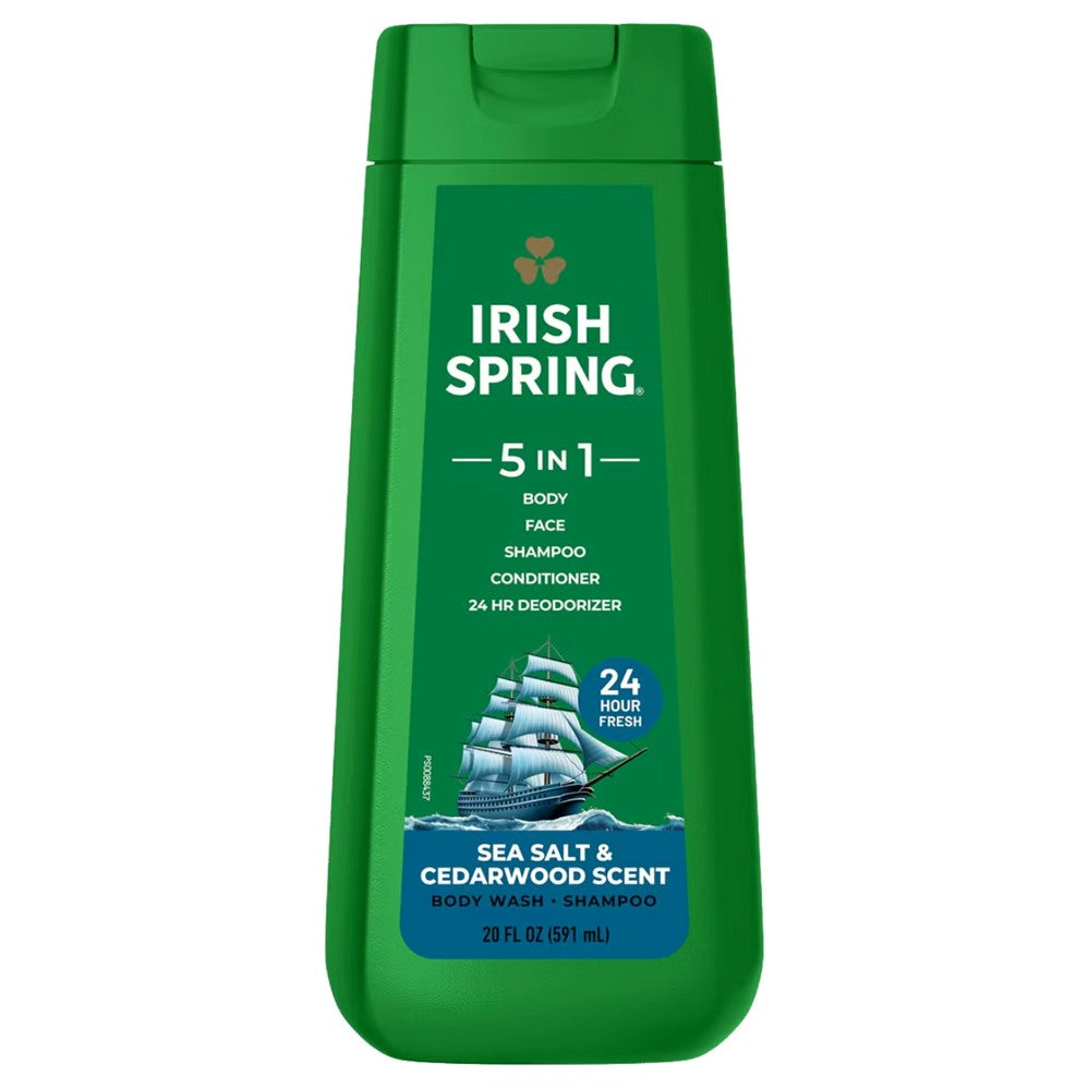 Irish Spring Body Wash Honey & Vetiver - 20oz/4pk
