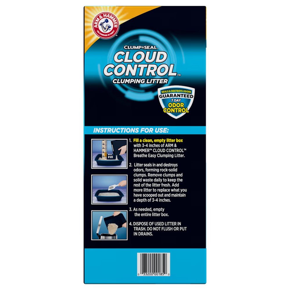 Arm & Hammer Clump & Seal Cloud Control Cat Litter - 28lb/1pk