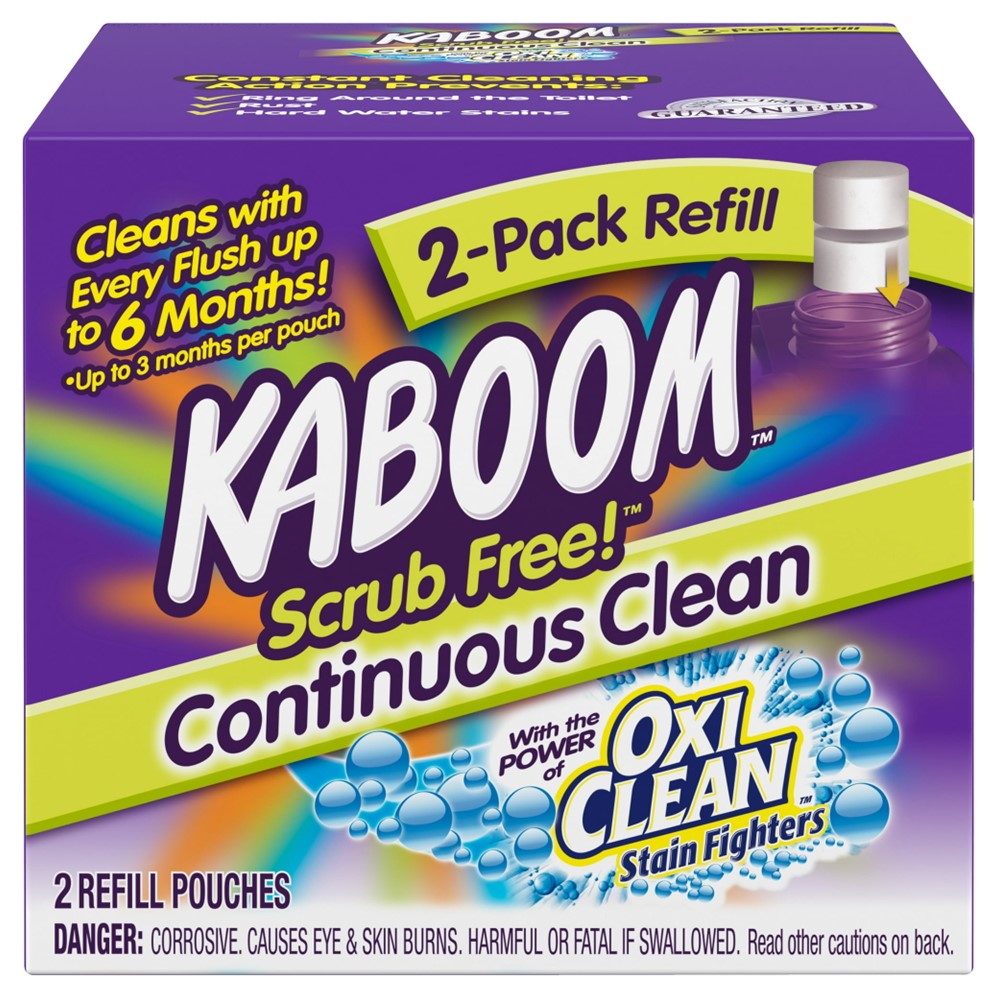Kaboom Scrub Free Refill Twin Pack - 2ct/6pk