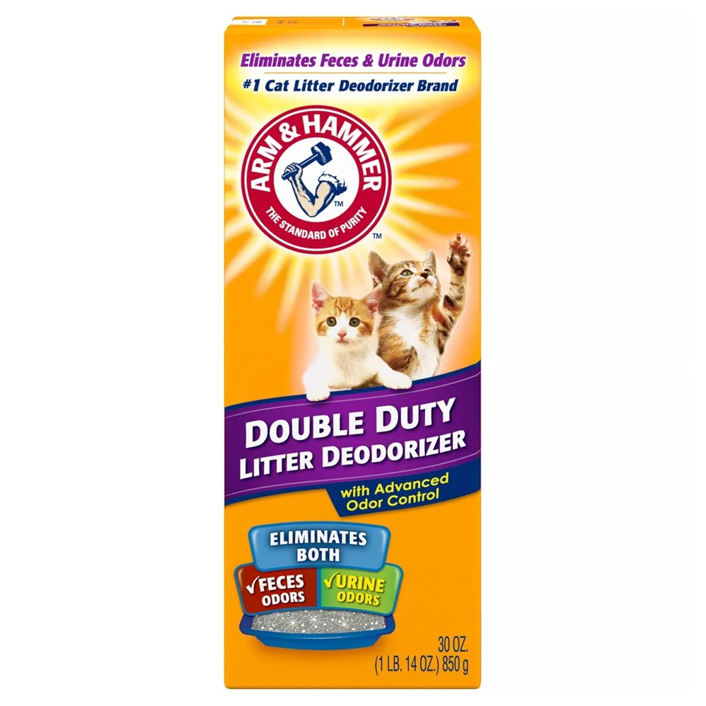 Arm & Hammer Cat Litter Deodorizer Double Duty - 30oz/6pk