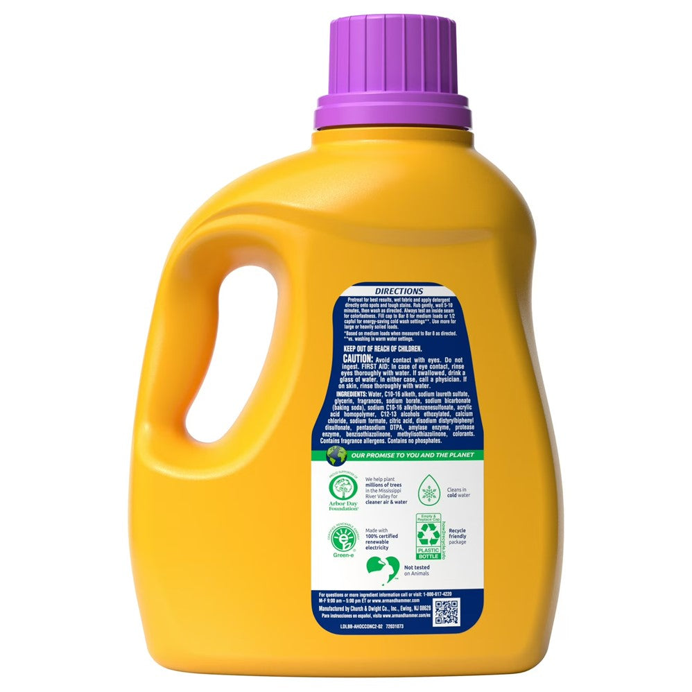 Arm & Hammer Liquid Laundry Detergent Plus OxiClean Odor Blasters Fresh Burst - 100.5oz/4pk