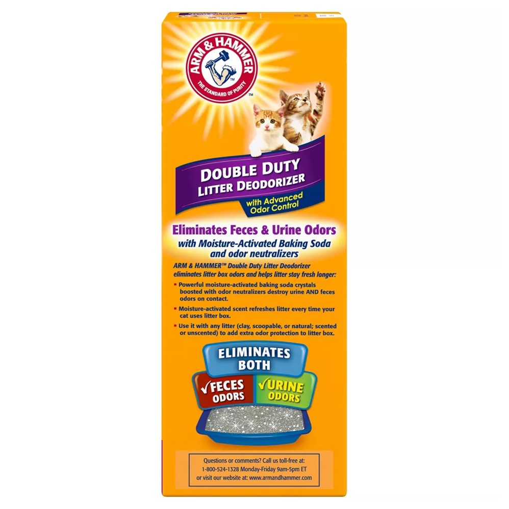 Arm & Hammer Cat Litter Deodorizer Double Duty - 30oz/6pk