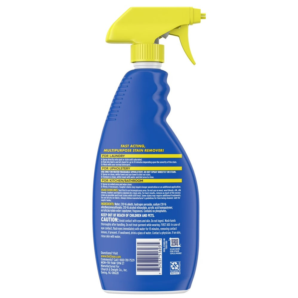 OxiClean Laundry Stain Remover Spray - 21.5oz/8pk
