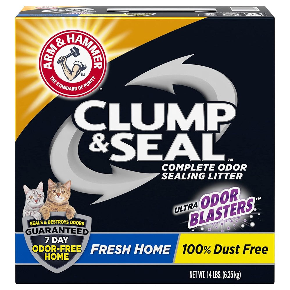 Arm & Hammer Clump & Seal Odor Blasters Fresh Home Cat Litter - 14lb/3pk