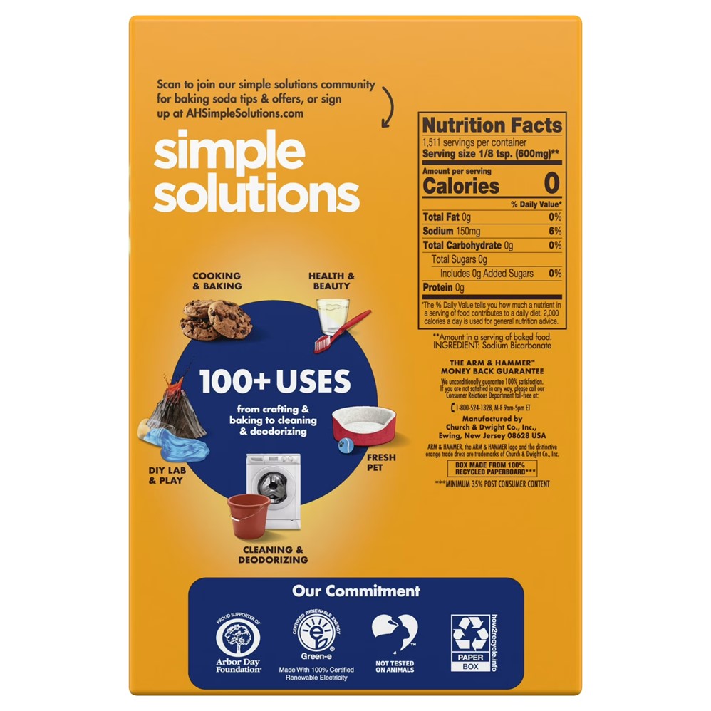 Arm & Hammer Baking Soda - 2lb/12pk