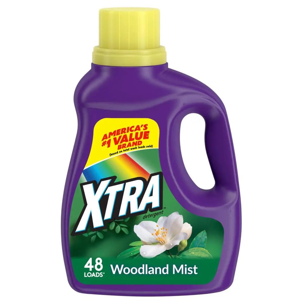 XTRA Liquid Laundry Detergent Woodland Mist - 57.6oz/6pk