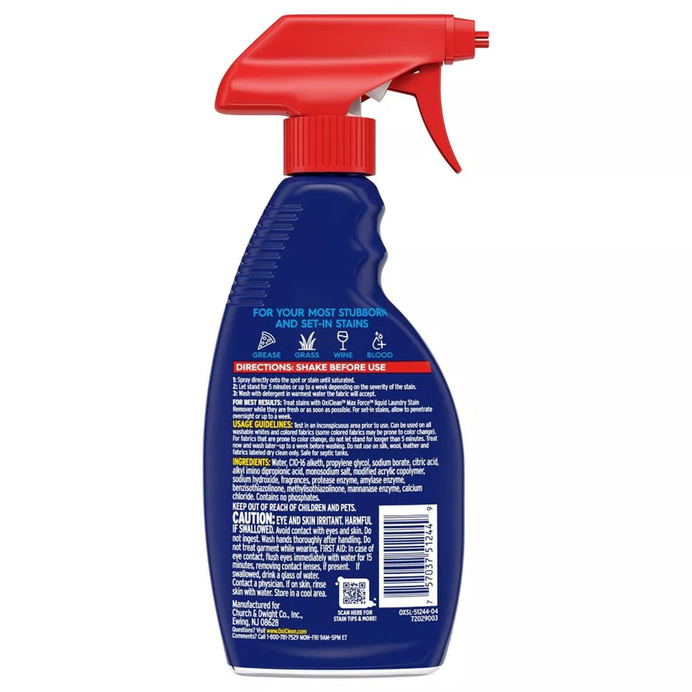 OxiClean Max Force Spray - 12oz/12pk