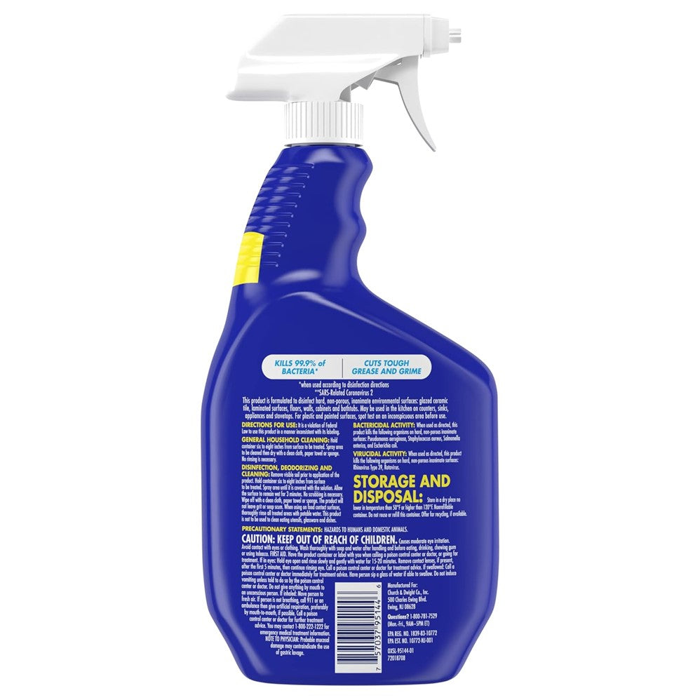 OxiClean 3-in-1 Deep Clean Multipurpose Disinfectant Spray - 30oz/8pk