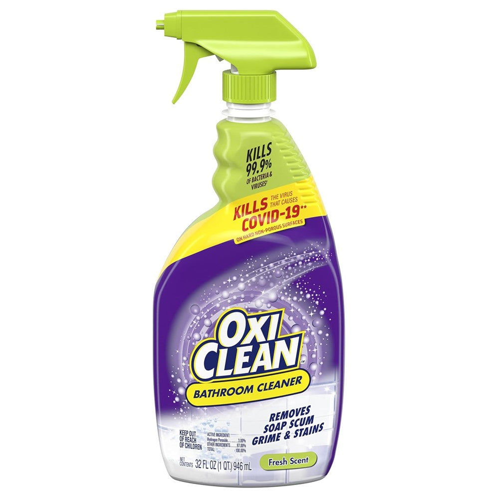OxiClean Bathroom Cleaner Shower Tub & Tile - 32oz/8pk