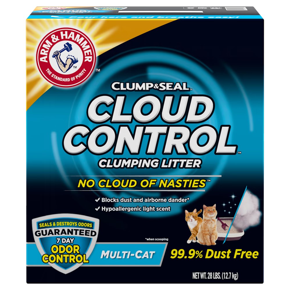 Arm & Hammer Clump & Seal Cloud Control Cat Litter - 28lb/1pk
