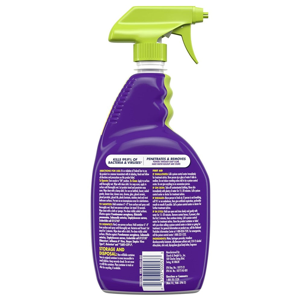 OxiClean Bathroom Cleaner Shower Tub & Tile - 32oz/8pk