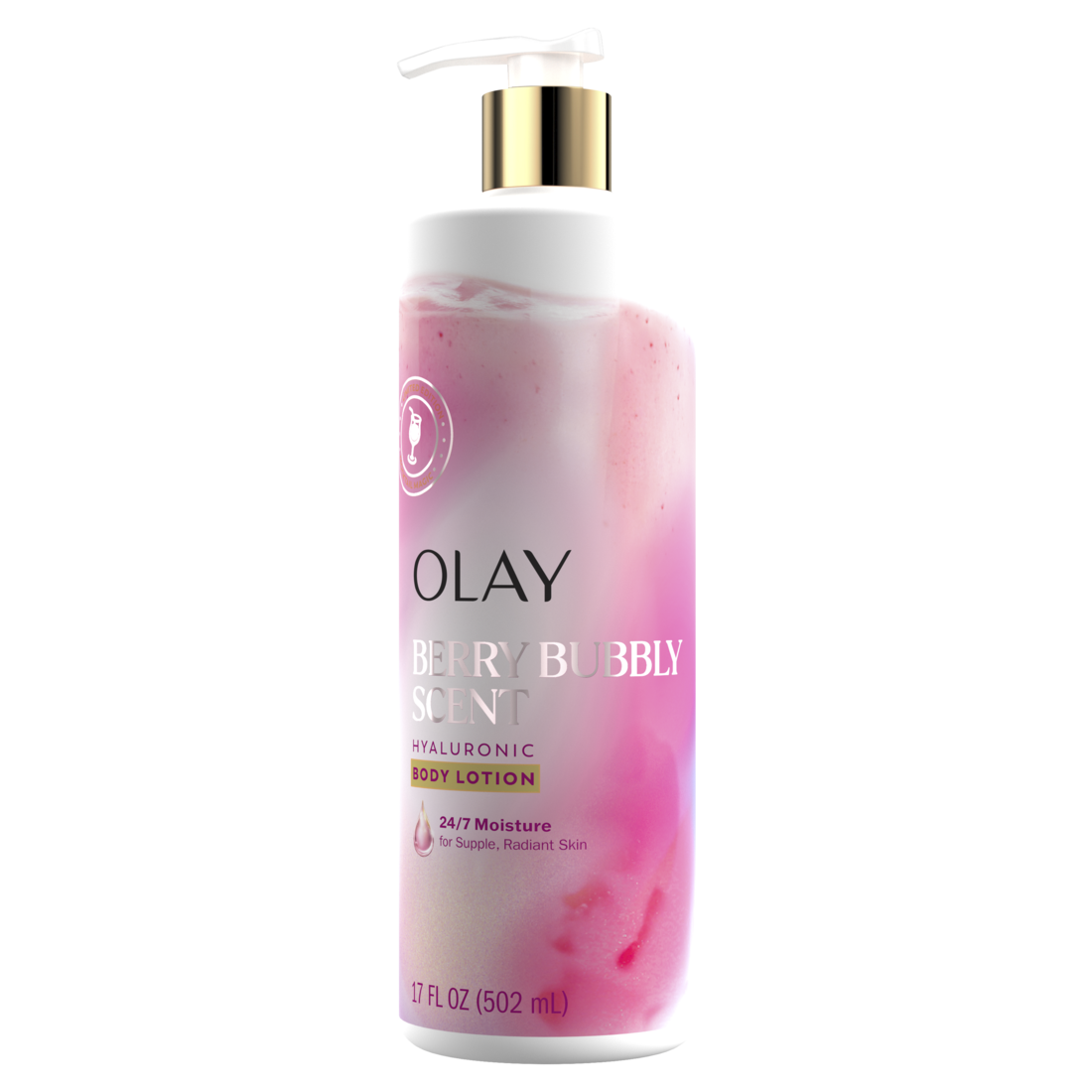 Olay Berry Buddly Hyaluronic Intensely Hydrating Body Lotin - 17oz/6pk