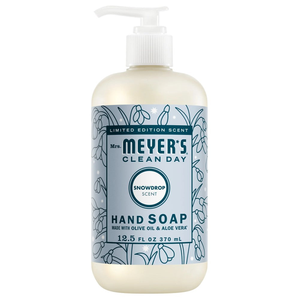 Mrs. Meyer's Gel Hand Wash Snowdrop - 12.5oz/1pk