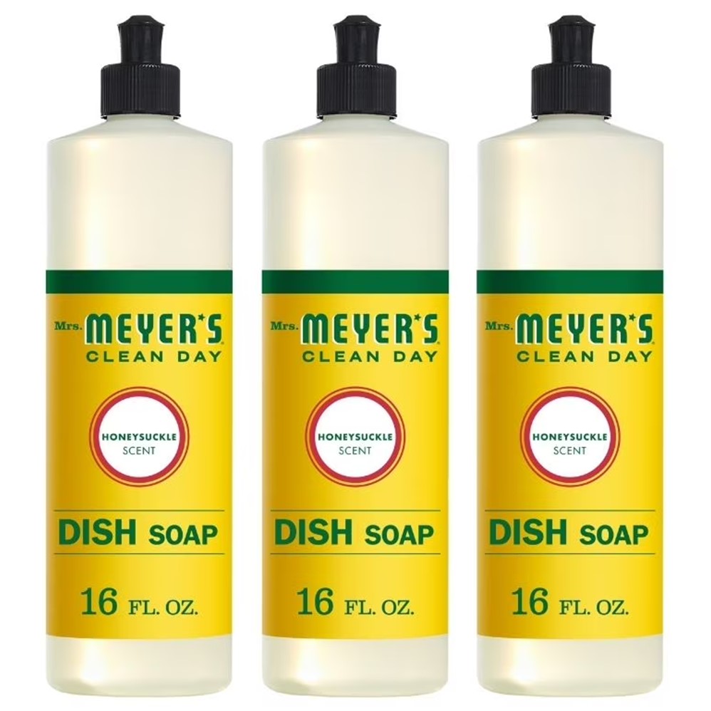 Mrs. Meyer's Dish Soap Honeysuckle - (3x16.0)oz/1pk