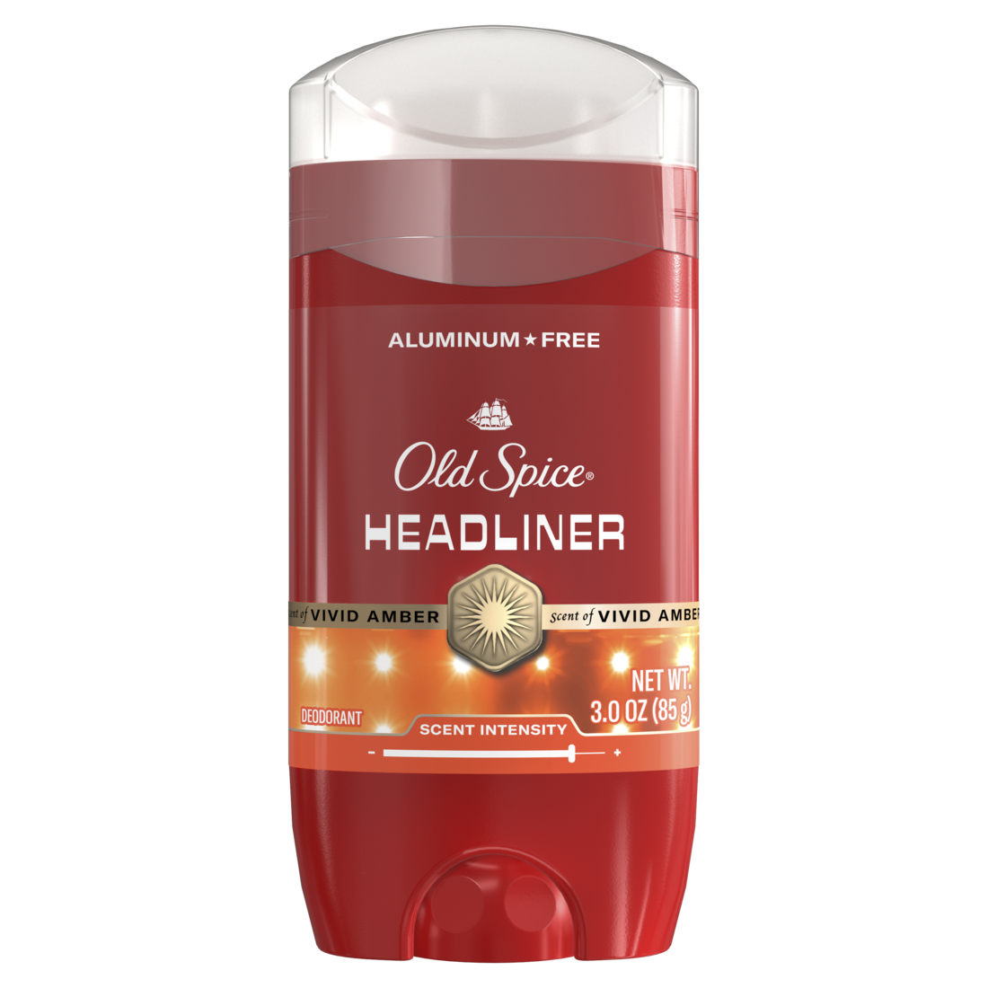 Old Spice Red Collection Deodorant for Men Headliner Scent 24-Hour Odor Protection with Refreshing Fragrance and Long-Lasting Freshness - 3oz/12pk