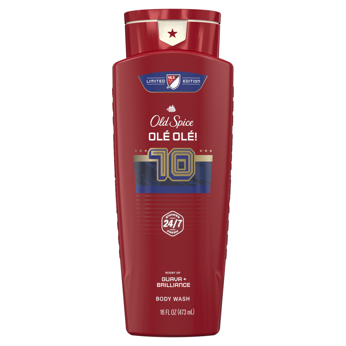 Old Spice Body Wash for Men OlÃ© OlÃ©! Limited Edition Collection with Guava + Brilliance and Long Lasting Scent - 16oz/4pk