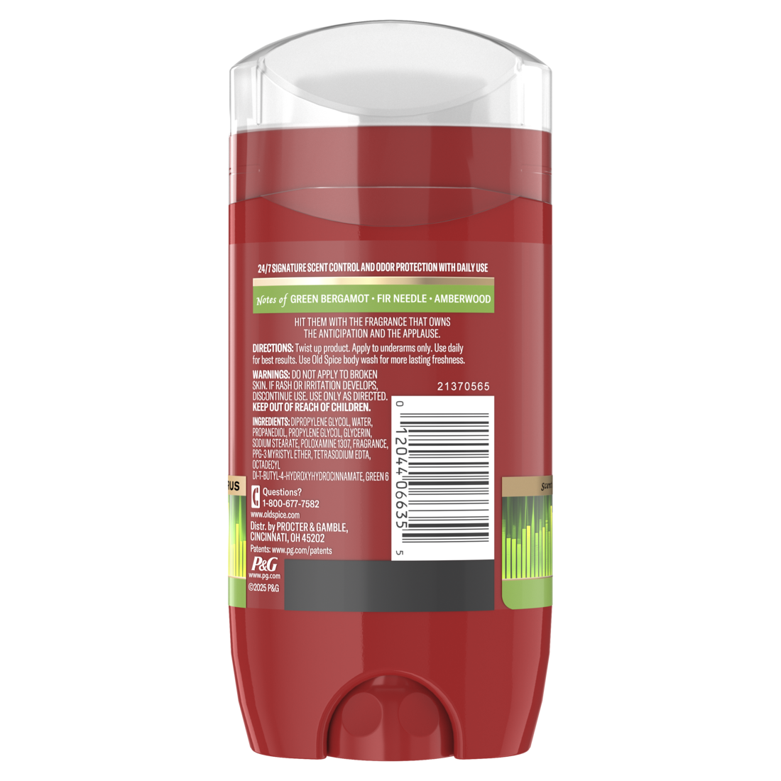 Old Spice Red Collection Deodorant for Men Beatdrop Scent 24-Hour Odor Protection with Refreshing Fragrance and Long-Lasting Freshness - 3oz/12pk