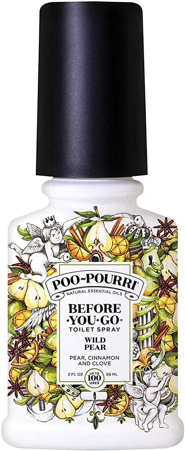 Poo Pourri Before-You-Go Toliet Spray Wild Pear NEW! - 2oz/72pk