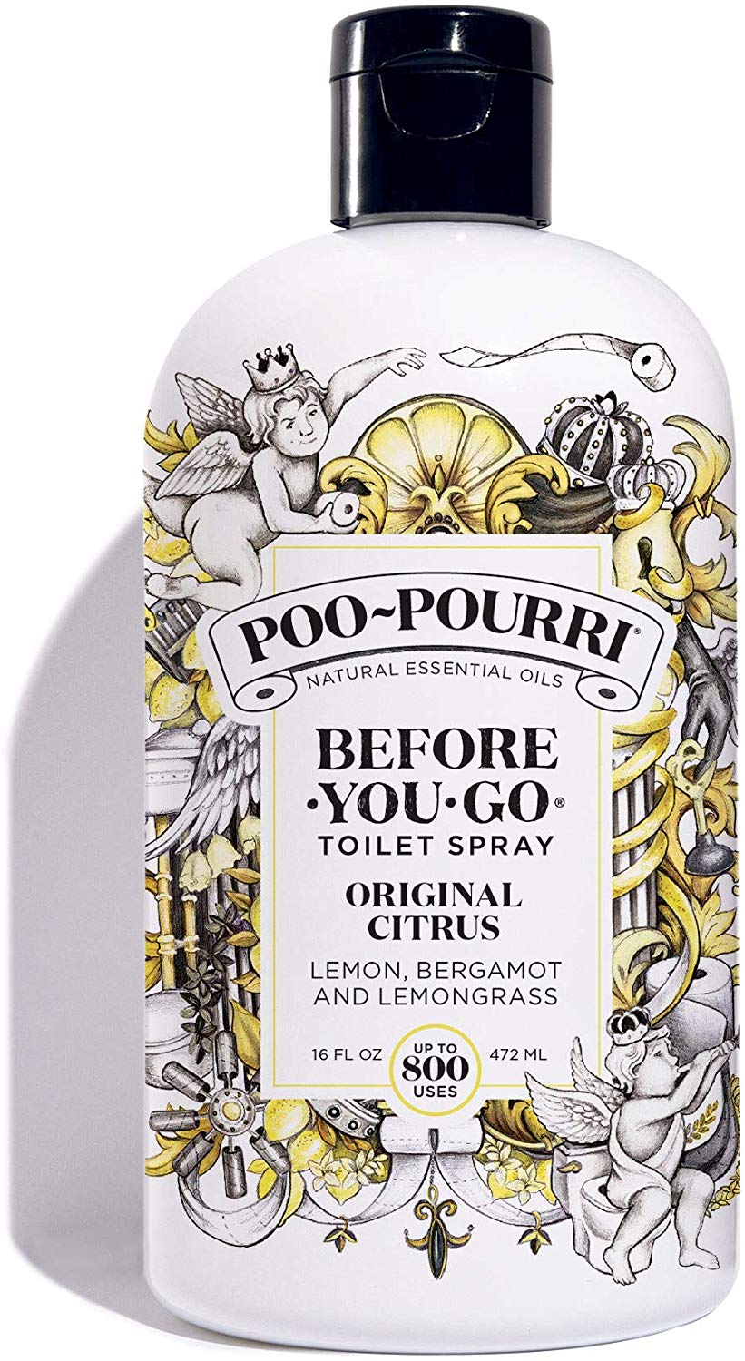 Poo Pourri Before-You-Go Toliet Spray Original Citrus - 16oz/6pk