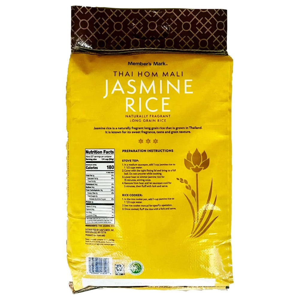 Member's Mark Thai Jasmine Rice - 25lb/1pk