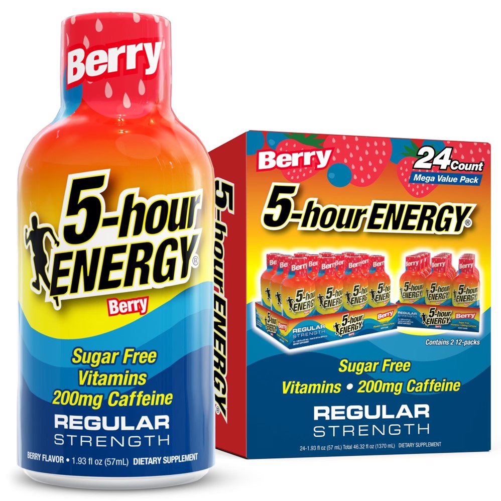 5-Hour EnergyShots BERRY - 1.93oz/24pk