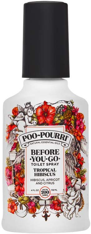Poo Pourri Before-You-Go Toliet Spray Tropical Hibisucs - 4oz/72pk