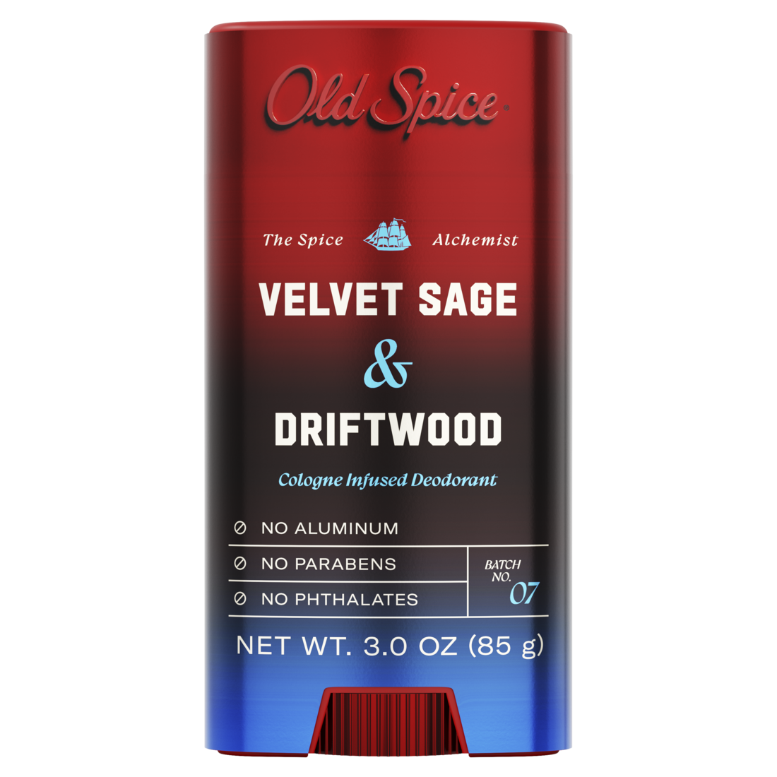 Old Spice Deodorant for Men The Spice Alchemist Collection Cologne Infused Signature Scent Velvet Sage and Driftwood Scent No Trade Offs Crafted for Compliments - 3oz/12pk