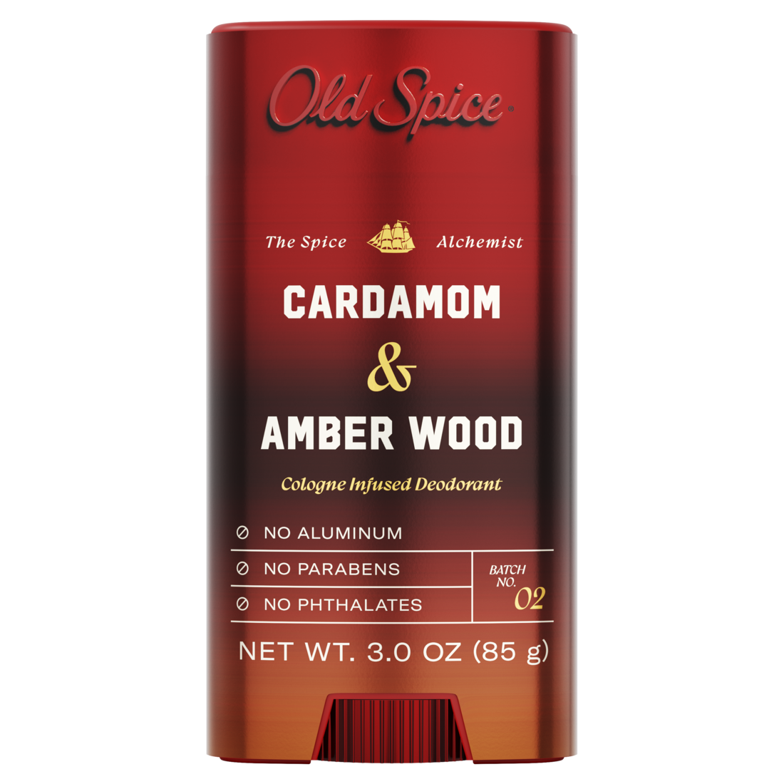 Old Spice Deodorant for Men The Spice Alchemist Collection Cologne Infused Signature Scent Cardamom and Amber Wood Scent No Trade Offs Crafted for Compliments - 3oz/12pk