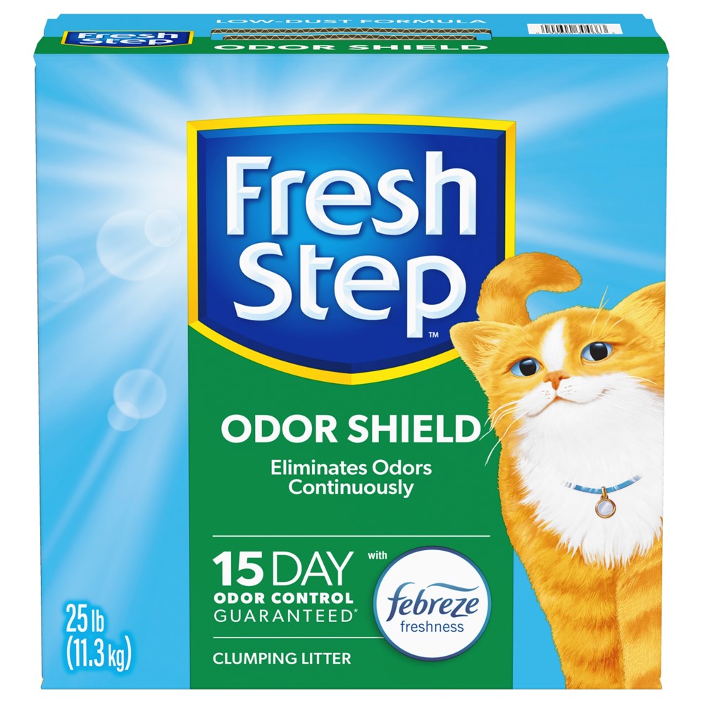 Fresh Step Odor Shield Scented - 25lb/1pk