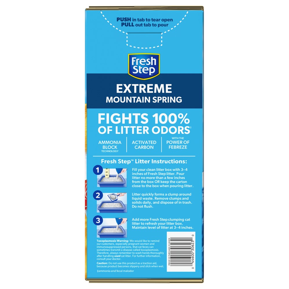Fresh Step Extreme Mountain Spring - 25lb/1pk